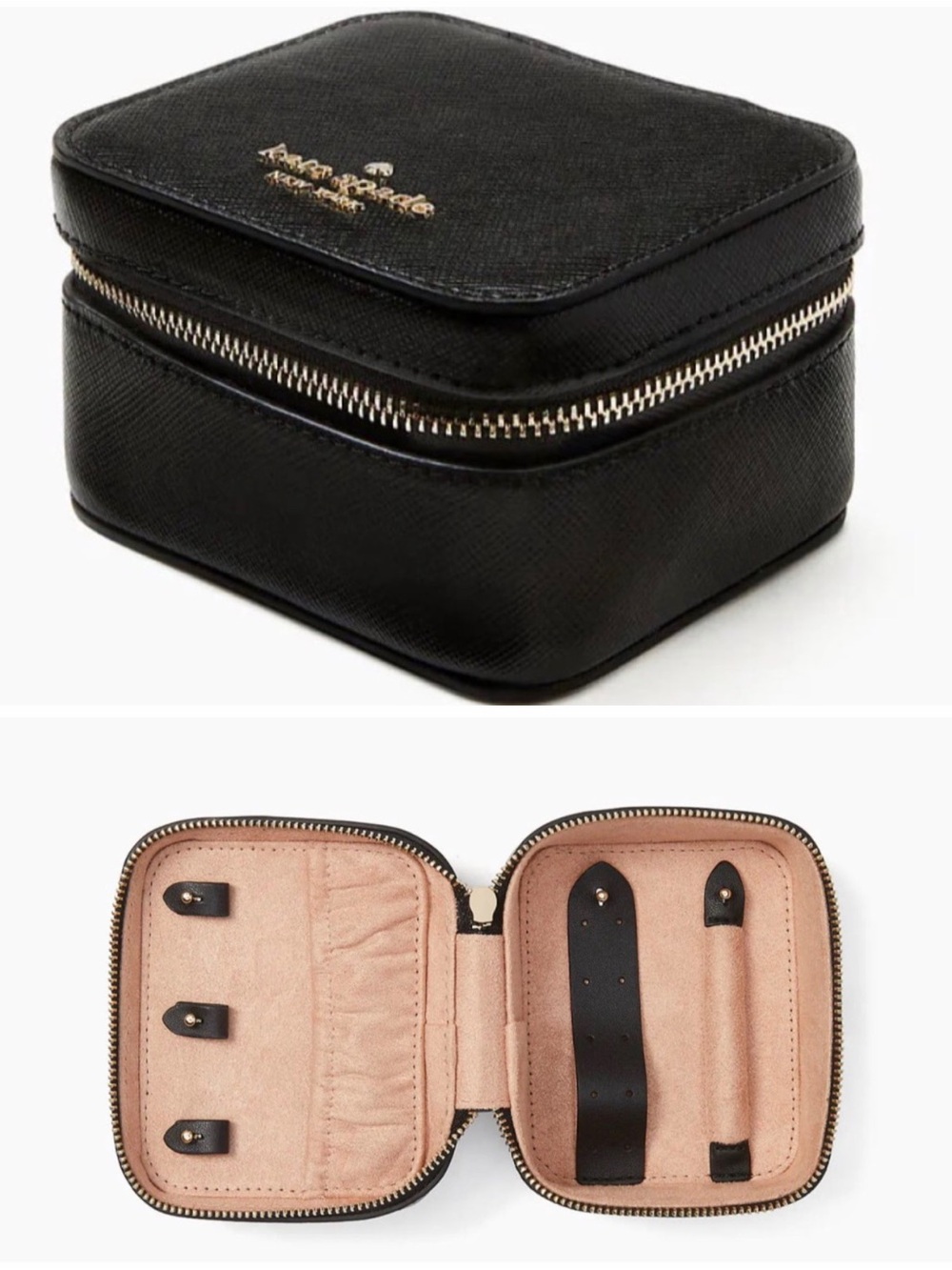kate spade Black Travel Jewelry Case